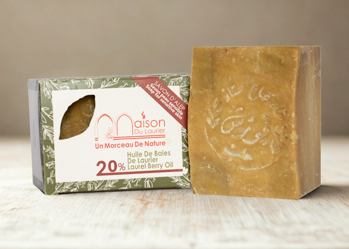Aleppo Seife 20% Lorbeeröl